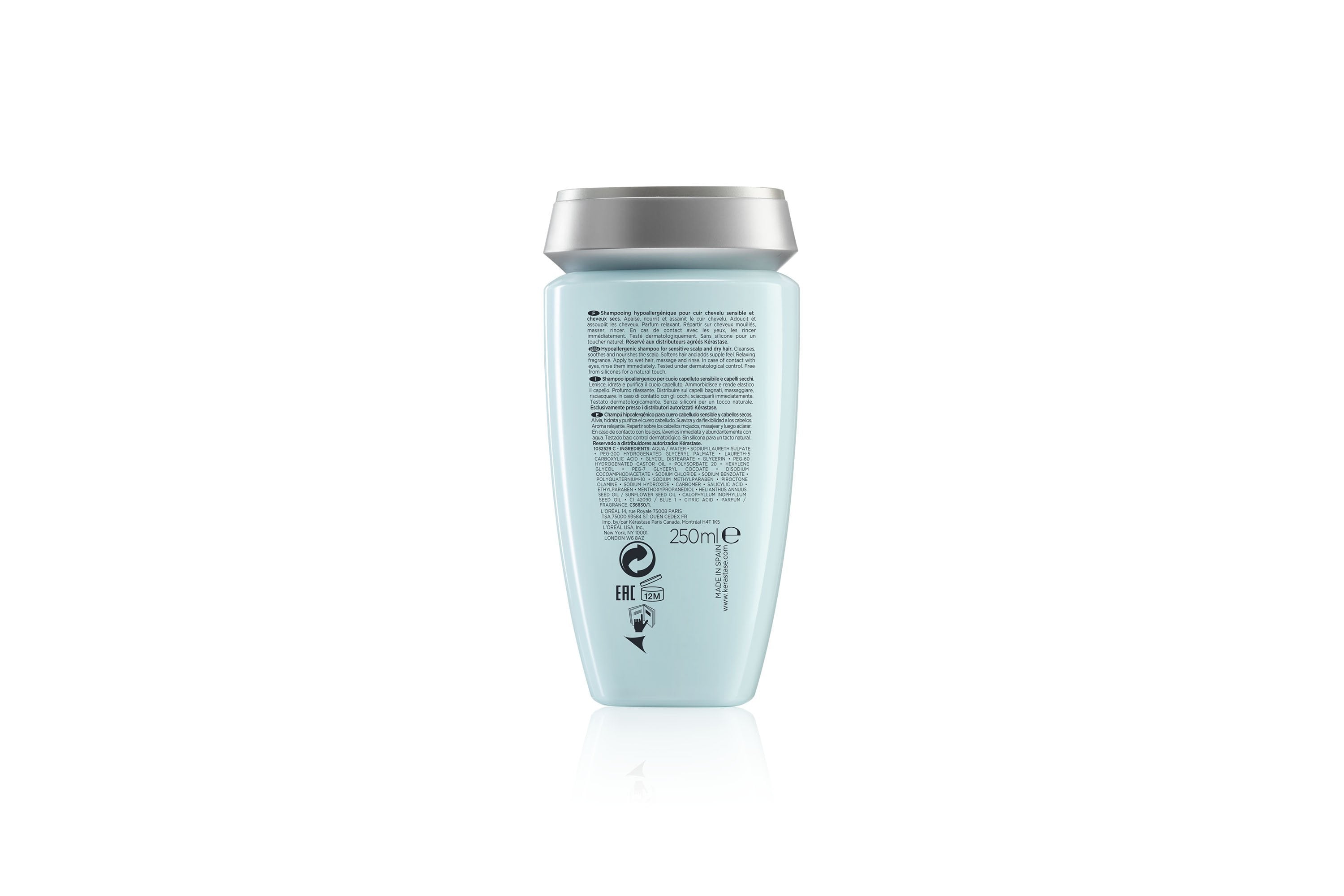 KERASTASE - SPECIFIQUE BAIN RICHE DERMO-CALM SHAMPOO 250ML-The Cosmetologist beauty salon hull selling hair extensions